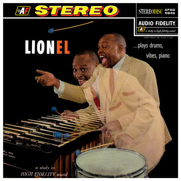 Release: Lionel ...Plays Drums, Vibes, Piano-Vinyl-US-1971-AFSD 5849-1438853