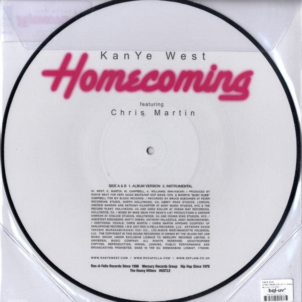 Release: Homecoming-Vinyl-UK-2008-1762086-1382608