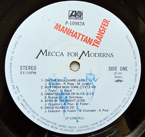 Mecca For Moderns
