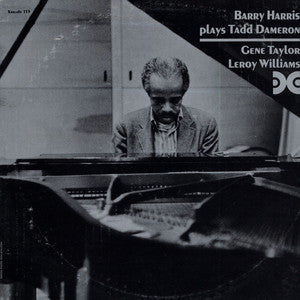 Release: Barry Harris Plays Tadd Dameron-Vinyl-US-1975-Xanadu 113-3577487