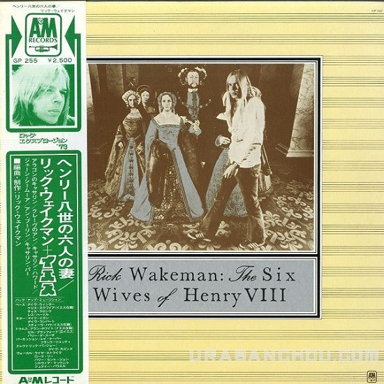 Release: The Six Wives Of Henry VIII-Vinyl-Japan-1975-GP-255-3279559