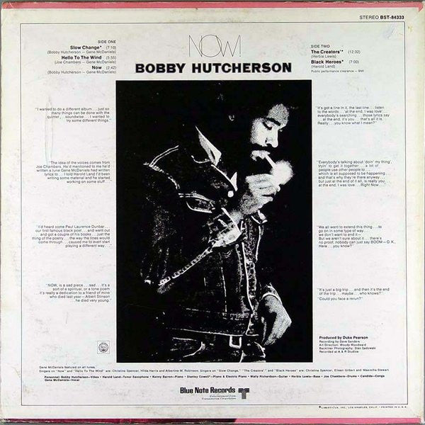Master Release: Now! by Bobby Hutcherson