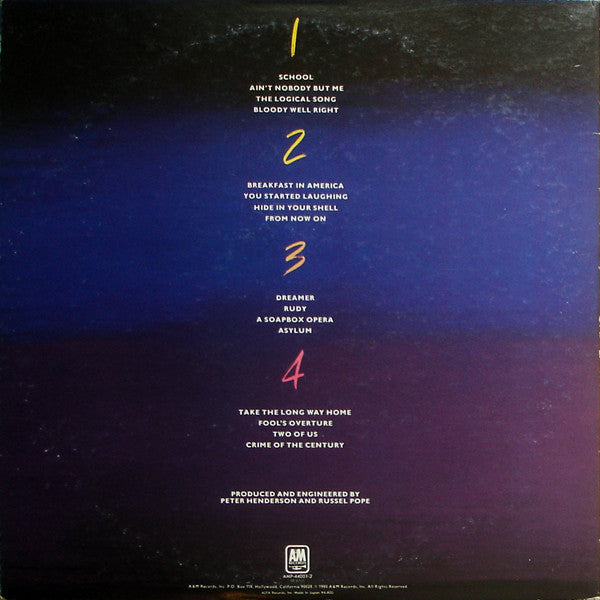 Master Release: Paris by Supertramp