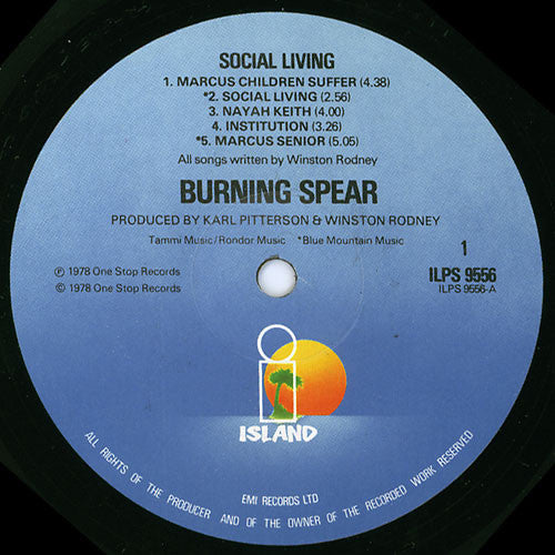 Master Release: Social Living by Burning Spear