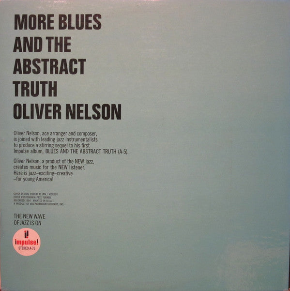 Master Release: More Blues And The Abstract Truth by Oliver Nelson