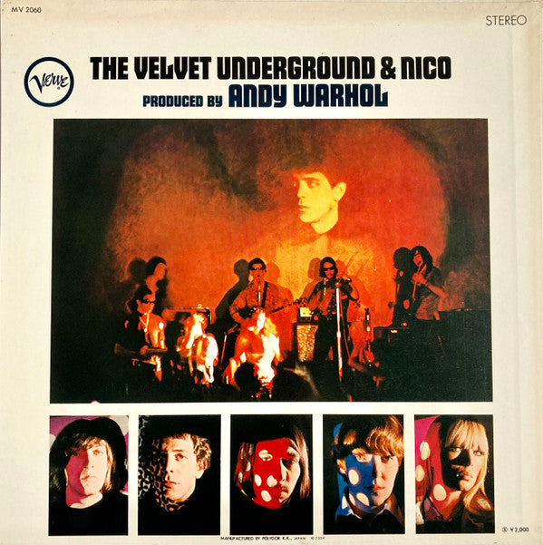 Release: The Velvet Underground & Nico-Vinyl-Japan-1973-MV 2060-23180072