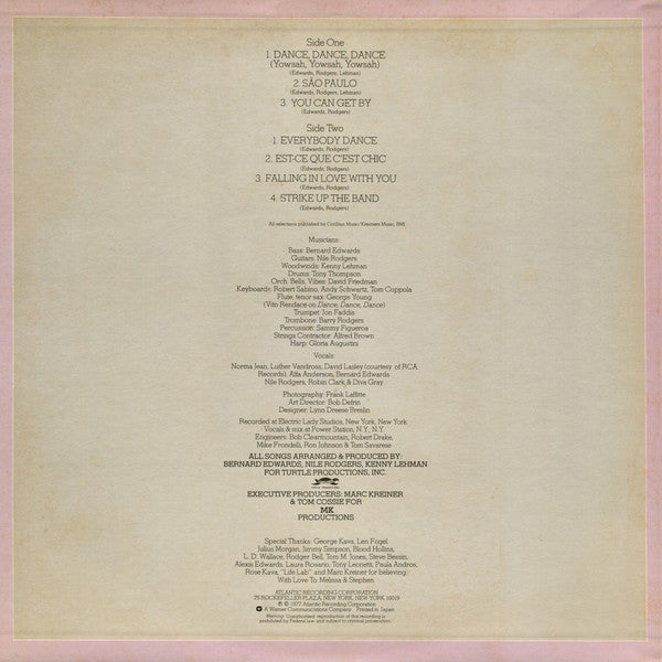 Release: Chic-Vinyl-Japan-1977-P-10487A-15290455