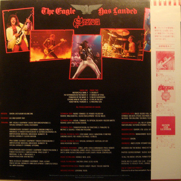 Master Release: The Eagle Has Landed (Live) by Saxon