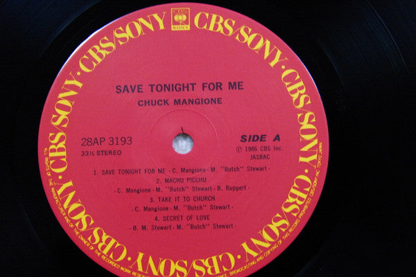 Save Tonight For Me