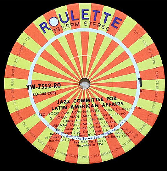Jazz Committee For Latin American Affairs