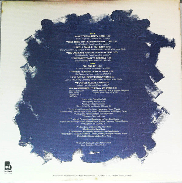 Release: The Best Of Gladys Knight & The Pips-Vinyl-Japan-1977-RJ-7278-15060989