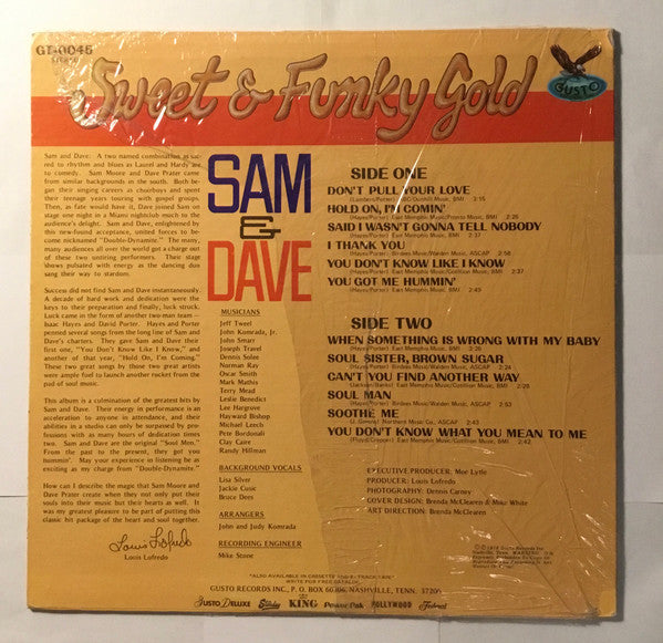Release: Sweet & Funky Gold-Vinyl-US-None-GT 0045-14830206