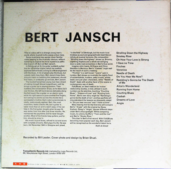 Master Release: Bert Jansch by Bert Jansch