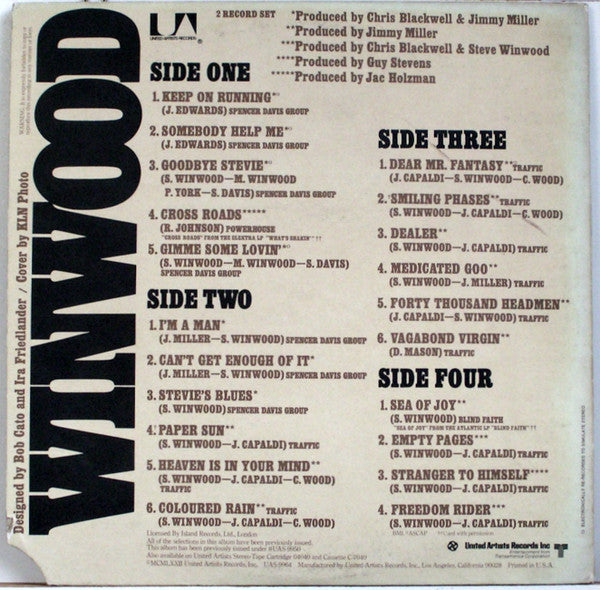 Master Release: Winwood by Steve Winwood