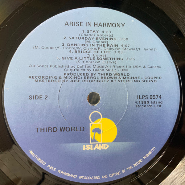Arise In Harmony