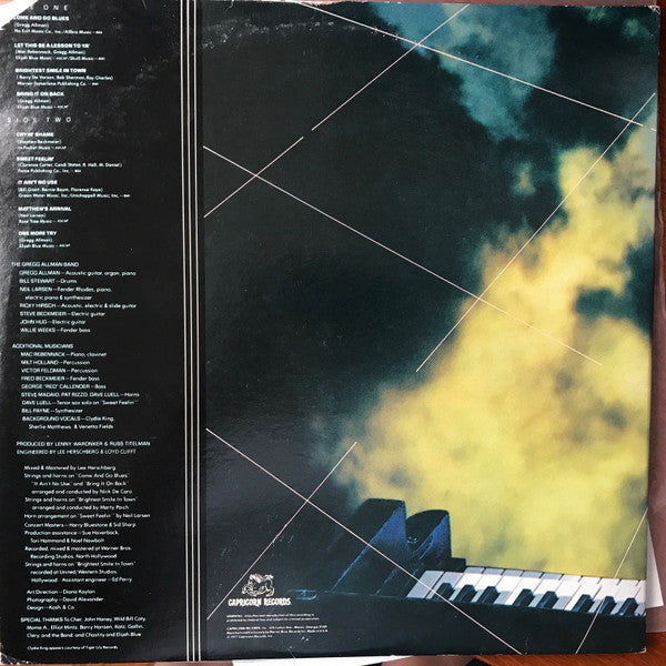 Master Release: Playin' Up A Storm by The Gregg Allman Band
