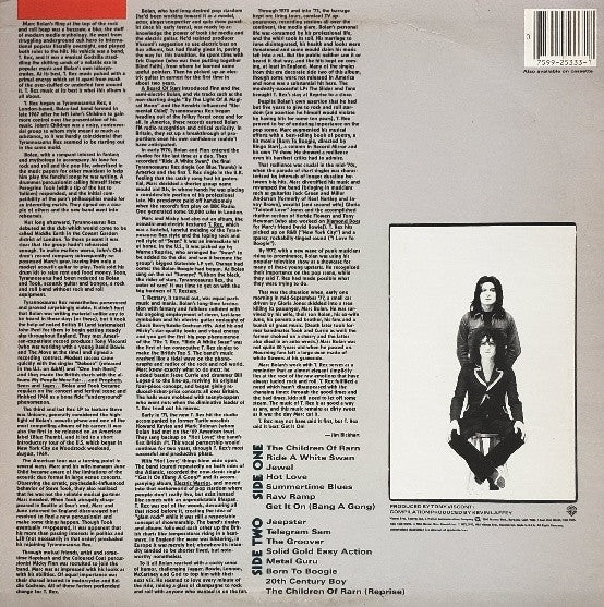 Master Release: T. Rextasy: The Best Of T. Rex, 1970-1973 by T. Rex