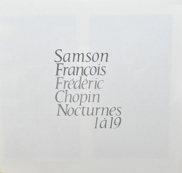 Nocturnes 1 À 19