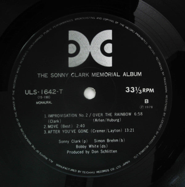 The Sonny Clark Memorial Album