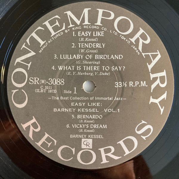 'Easy Like' Barney Kessel Volume 1