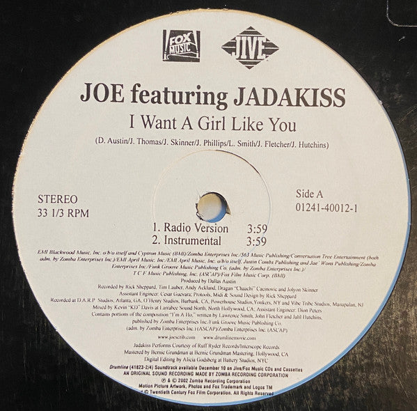 I Want A Girl Like You