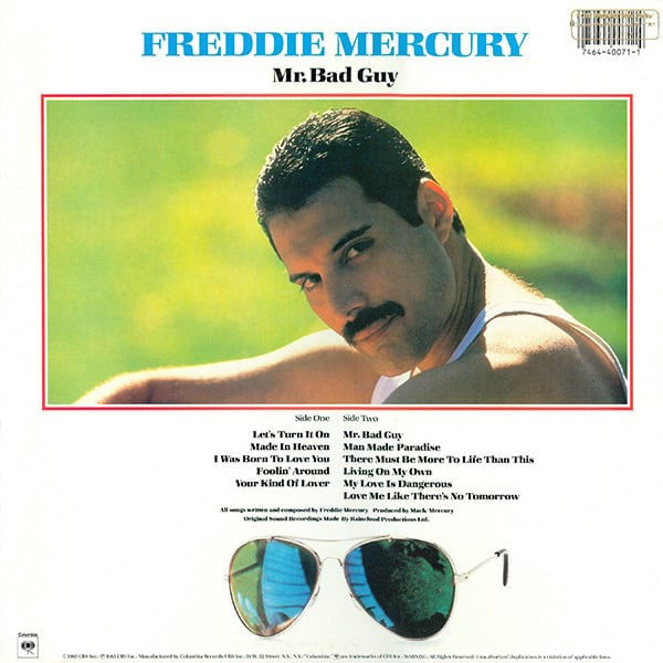 Release: Mr. Bad Guy-Vinyl-US-1985-FC 40071-13513975