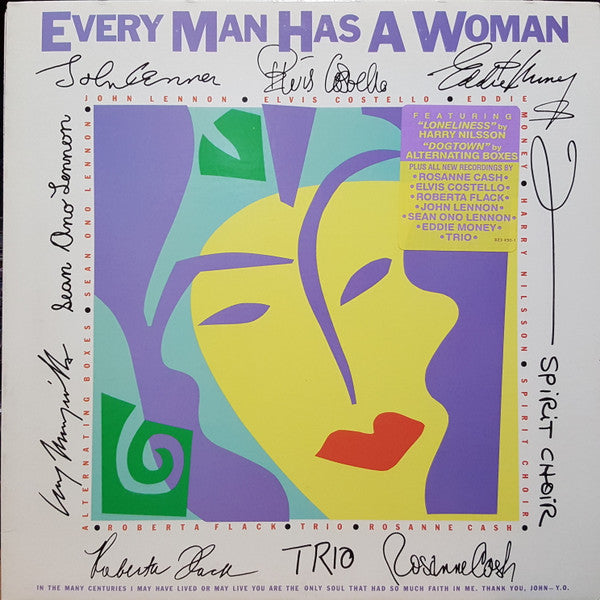 Release: Every Man Has A Woman-Vinyl-US-1984-422-823 490-1 Y-1-13195057