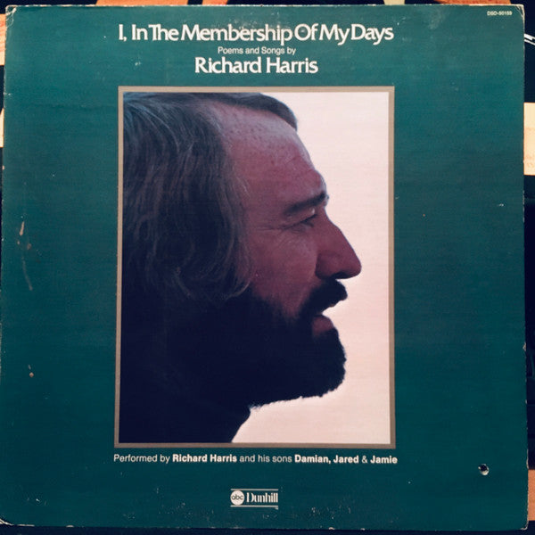 Master Release: I, In The Membership Of My Days by Richard Harris