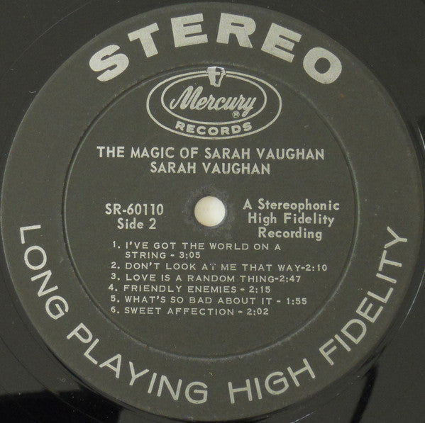 The Magic Of Sarah Vaughan