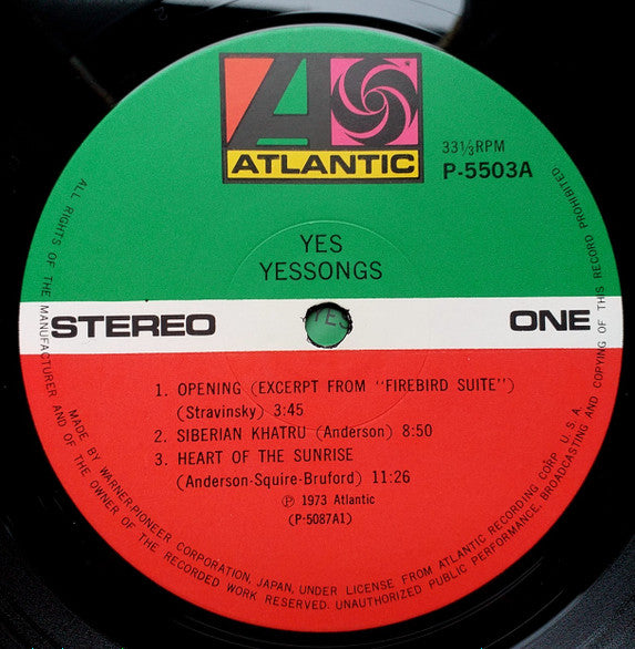 Yessongs