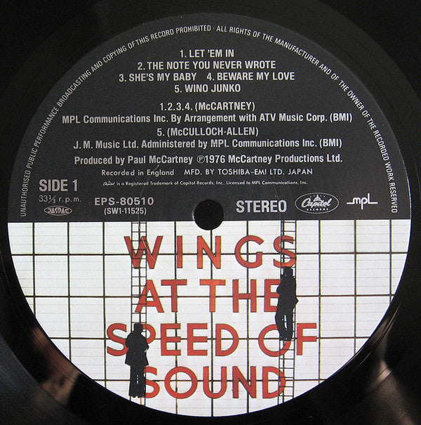 Wings At The Speed Of Sound