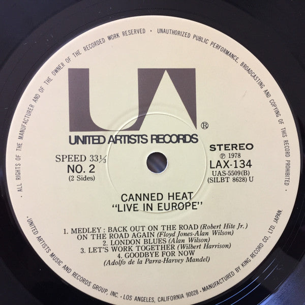 '70 Concert: Recorded Live In Europe