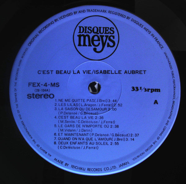 C'Est Beau La Vie