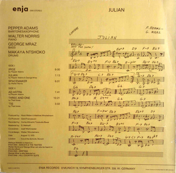 Release: Julian-Vinyl-Germany-1975-2060-18529855