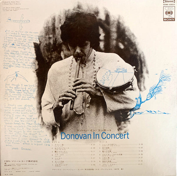 Release: Donovan In Concert-Vinyl-Japan-None-SONX-60016-24798890