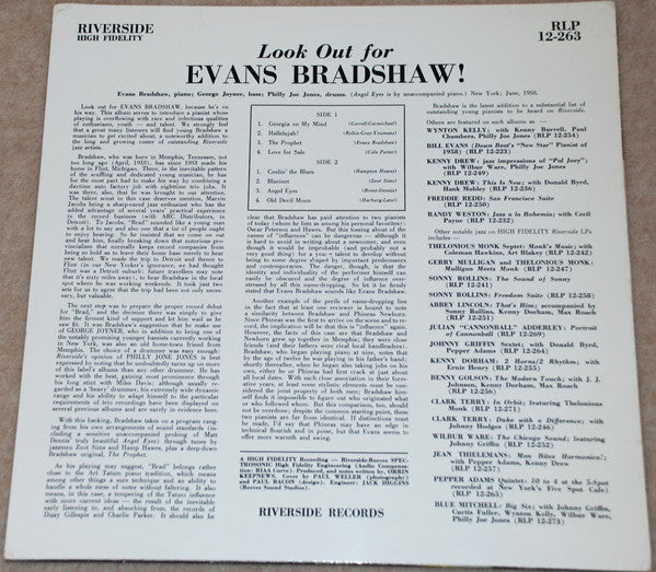 Master Release: Look Out For Evans Bradshaw! by Evans Bradshaw