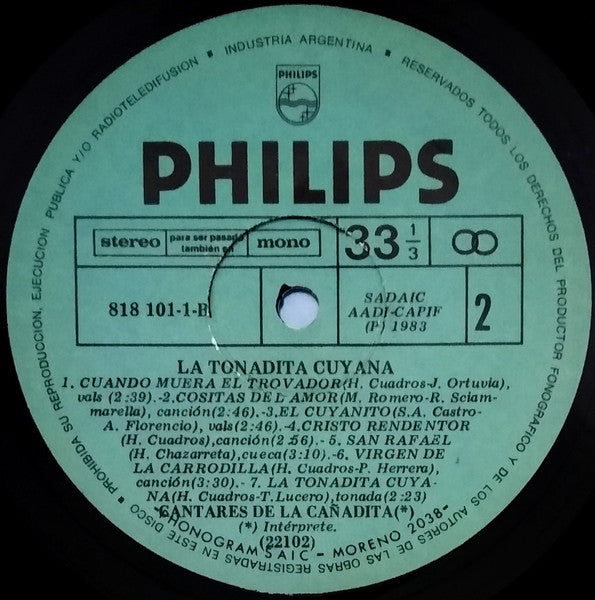 La Tonadita Cuyana