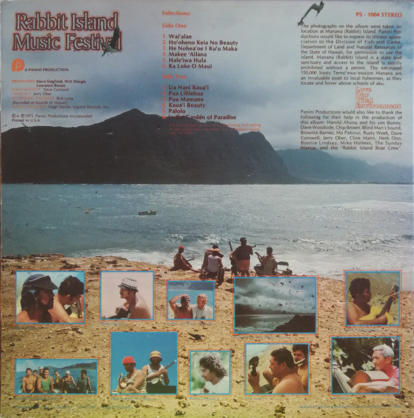 Master Release: Rabbit Island Music Festival by Gabby Pahinui