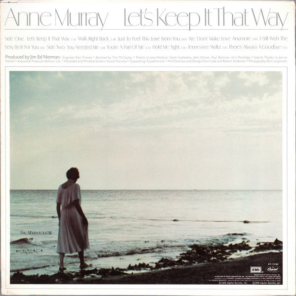 Release: Let's Keep It That Way-Vinyl-US-1978-ST-11743-10977800
