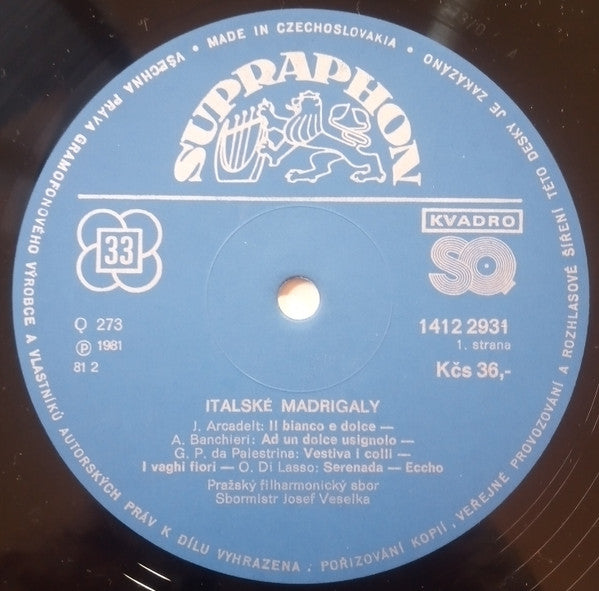 Italské Madrigaly