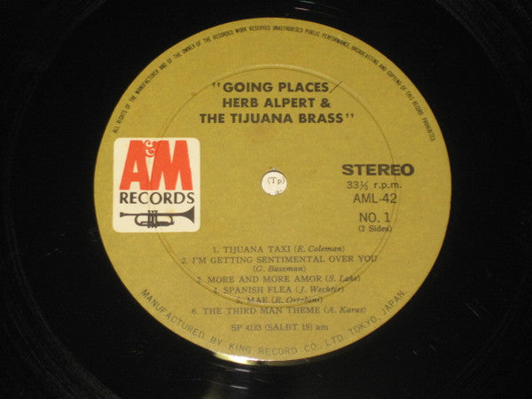 Master Release: !!Going Places!! by Herb Alpert & The Tijuana Brass