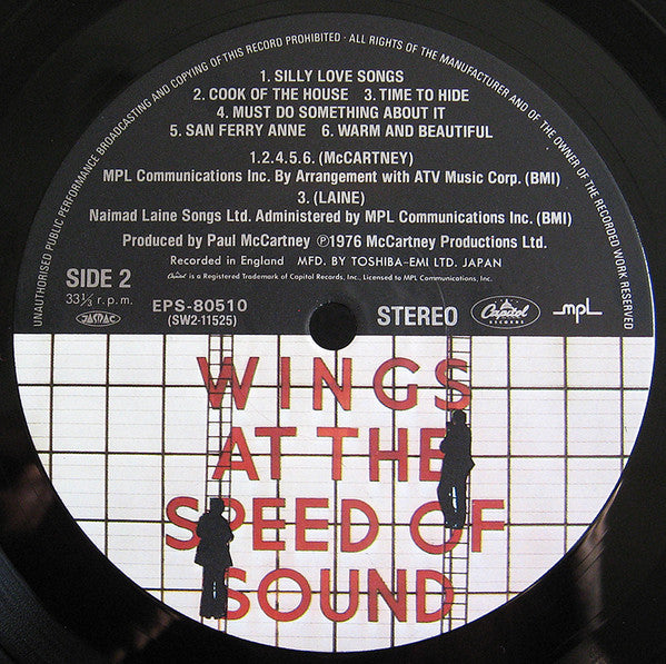 Wings At The Speed Of Sound