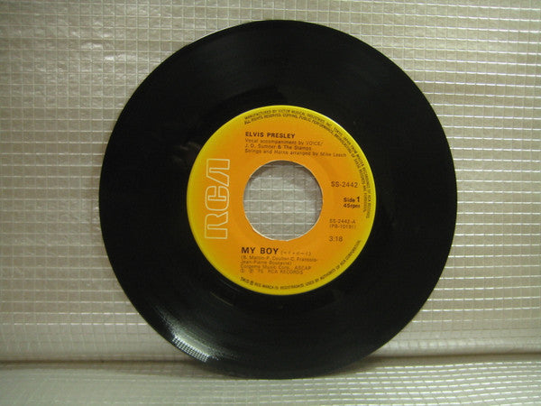 Release: My Boy / Thinking About You-Vinyl-Japan-1975-SS-2442, PB-10191-12692184