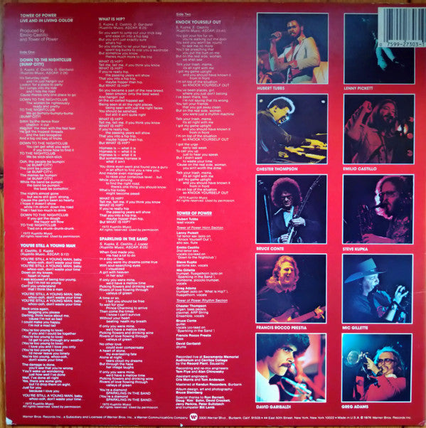 Master Release: Live And In Living Color by Tower Of Power