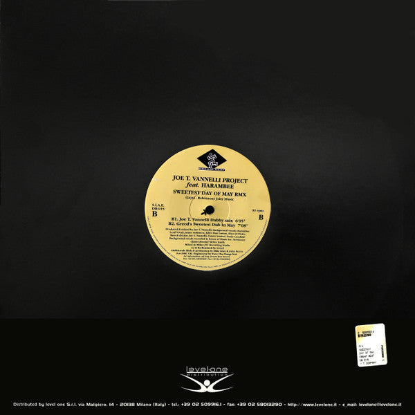 Master Release: Sweetest Day Of May by Joe T. Vannelli Project