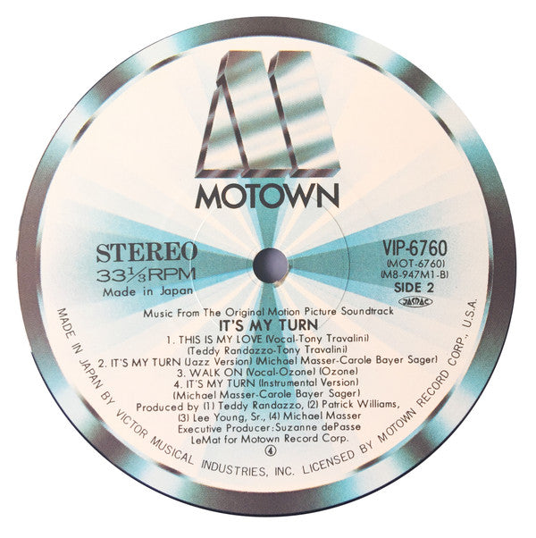 Music From The Original Motion Picture Soundtrack "It's My Turn"