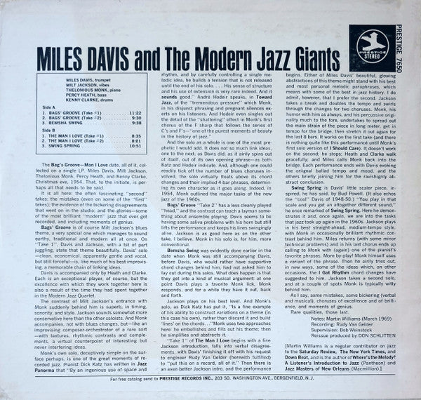 Release: Unknown Release-Vinyl-US-1969-PR 7650, PRST 7650-35670364