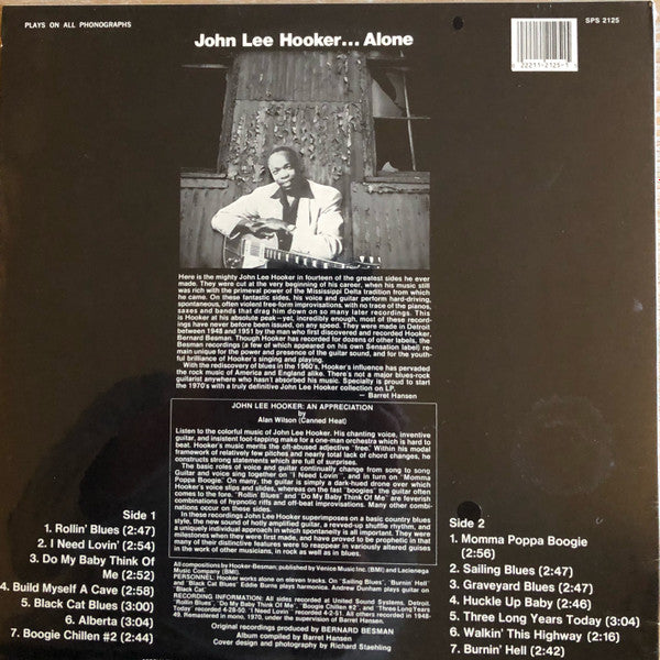 Release: Alone-Vinyl-US-None-SPS 2125-12682114