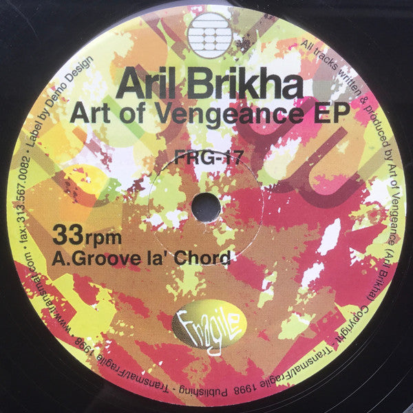 Master Release: Art Of Vengeance EP by Aril Brikha