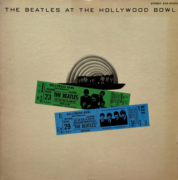 Release: The Beatles At The Hollywood Bowl-Vinyl-Japan-1977-EAS-80830-10751023